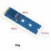 USB 3.0 NGFF M.2 to PCI-E X16 Slot Converter Card with Screwdriver (Blue)