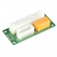 24 Pin Power Dual Card Power Supply Synchronous Starting Line Multi-function Adapter