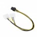 Akasa AK-CB4-6 4pin Molex to 6pin PCIe Adapter Provides PSU Support for PCIe VGA Cards